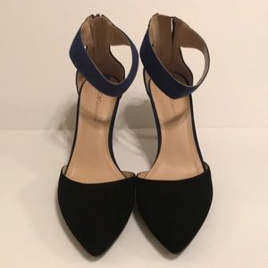 BCBGENERATION Black/Navy/Royal Blue Heels